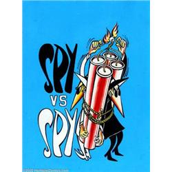 Antonio Prohias - Original Cover Art for the Third Mad Dossier of Spy vs. Spy (Warner Books, 1972...