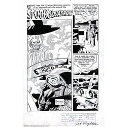 Ross Andru and Mike Esposito - Original Art for Jet Fighters #7, Complete 6-page Story,  Spook Sq...