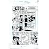Image 1 : Artist Unknown - Original Art for Jetta of the 21st Century #6, Complete 7-page Story, "Pardon My...