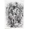 Image 1 : Sebastia Boada - Original Illustration, "Jungle Love" (undated). Best known for his fine art pain...