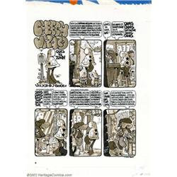 Vaughn Bode - Original Art for Bode's Cartoon Concert (1975). A unique piece from a truly enigmat...