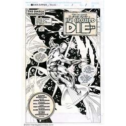 John Buscema and Bill Anderson - Rune/Silver Surfer #1, Splash page (Malibu/Ultraverse,1995). An...