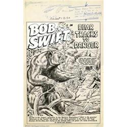 Robert Butts - Original Art for Bob Swift #3, Complete 17-page Story (Fawcett, 1951). An incredib...