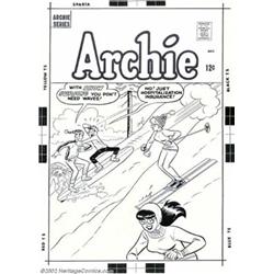 Dan DeCarlo (attributed to) - Original Art to Archie Cover (MLJ, 1960s). Who knew that it was Arc...
