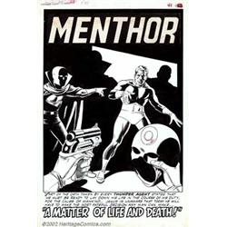 Steve Ditko and Wally Wood - Original Art for T.H.U.N.D.E.R. Agents #7, Complete 10-page Story (T...