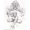 Image 1 : Tomas Giorello - Original Illustration, "Sabre-Tooth" (undated). An up-and-coming young Argentini...