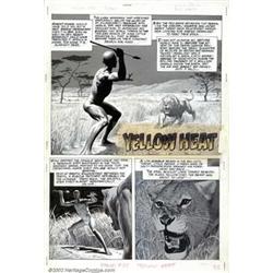 Russ Heath - Original Art for Vampirella #58, Complete 8-page Story, "Yellow Heat" (Warren, 1977)...