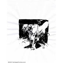 Jeff Jones - Original Illustration (undated). Although Jeff Jones is primarily known as a painter...