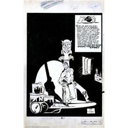 Joe Kubert - Original Art for All-New Comics #9, page 21 (Harvey, 1944). An early effort from com...