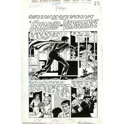 Rocco Mastroserio - Original Art for Unseen #13, Complete 7-page Story, "A Shroud of Vengeance" (...