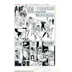 Bob Powell - Original Art Complete Story for Man In Black #4, pages 26-30 (Harvey Publications, 1...
