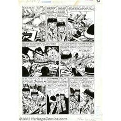 George Roussos - Original Art for This Is War #7, Complete 7-page Story ...
