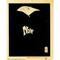 Alex Toth - Original Illustration, "Now" (1977). One of the most influential comic artists ever t...