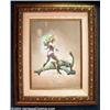 Image 1 : Frank Frazetta - Original Oil Painting, "The Countess and the Green Man" (1989). Originally paint...