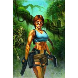 Alex Horley - Original Oil Painting (undated). The stunningly beautiful Stacy Walker fills in for...