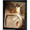 Image 1 : Jeff Jones - Original Oil Painting, "Dark Angel" (undated). A dark, evocative image, Jeff Jones'...