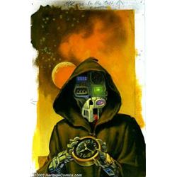 Michael Whelan - Original Cover Art for Brother Assassin (Ace, 1978). This is the preliminary cov...