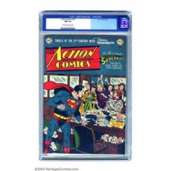Action Comics #147 (DC, 1950) CGC NM 9.4 Off-white to white pages. This amazing copy is from the...