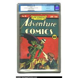 Adventure Comics #46 (DC, 1940) CGC GD 2.0 Cream to off-white pages. This image of Sandman by Cre...