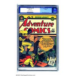 Adventure Comics #76 Rockford pedigree (DC, 1942) CGC FN+ 6.5 Cream to off-white pages. Simon and...