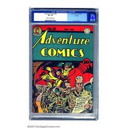 Adventure Comics #95 Rockford pedigree (DC, 1944) CGC VF+ 8.5 Cream to off-white pages. A quintes...