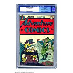 Adventure Comics #100 Rockford pedigree (DC, 1945) CGC VF/NM 9.0 Cream to off-white pages. Simon...