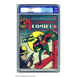 All-American Comics #16 (DC, 1940) CGC FN- 5.5 Off-white pages. Overstreet ranks this issue fifth...