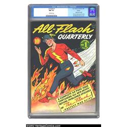 All-Flash #1 Denver pedigree (DC, 1941) CGC NM 9.4 Off-white pages. There are copies of All-Flash...