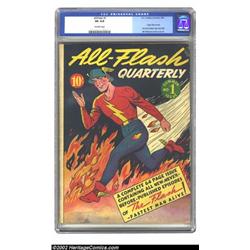 All-Flash #1 (DC, 1941) CGC VG 4.0 Off-white pages. Not everyone can shell out five figures for a...