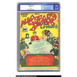 All Star Comics #3 (DC, 1940) CGC FN- 5.5 Off-white pages. No true comic fan would dispute the im...