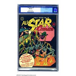 All Star Comics #18 Rockford pedigree (DC, 1943) CGC NM 9.4 Off-white to white pages. This is one...