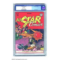 All Star Comics #31 (DC, 1946) CGC VF+ 8.5 Off-white to white pages. Consistently interesting cov...