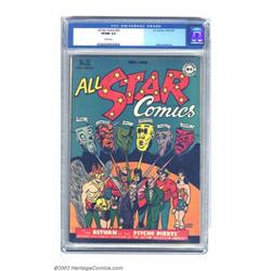 All Star Comics #32 (DC, 1947) CGC VF/NM 9.0 White pages. Not only is this book in extremely high...