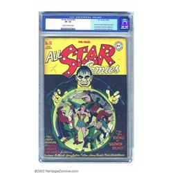 All Star Comics #33 (DC, 1947) CGC VF- 7.5 Cream to off-white pages. Solomon Grundy makes his las...