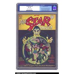 All Star Comics #33 (DC, 1947) CGC VF- 7.5 Cream to off-white pages. Irwin Hasen is responsible f...