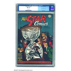 All Star Comics #35 (DC, 1947) CGC NM- 9.2 Off-white pages. Irwin Hasen created another memorable...