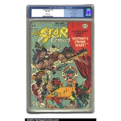 All Star Comics #38  D  pedigree (DC, 1947) CGC VF 8.0 Off-white pages. Alex Toth tries his hand...
