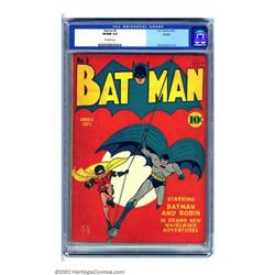 Batman #6 Twilight pedigree (DC, 1941) CGC VF/NM 9.0 Off-white pages. A simply terrific/terrifica...