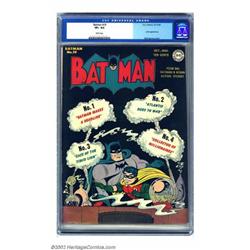 Batman #19 (DC, 1943) CGC VF+ 8.5 White pages. Dick Sprang handles the cover art and all Batman f...