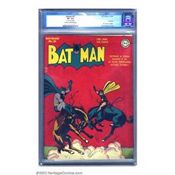 Batman #21 (DC, 1944) CGC VF- 7.5 Cream to off-white pages. Jerry Robinson gives us a silly and f...