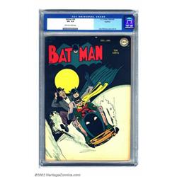 Batman #26 Rockford pedigree (DC, 1945) CGC VF+ 8.5 Off-white to white pages.  With just a little...