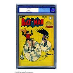 Batman #29 Rockford pedigree (DC, 1945) CGC VF/NM 9.0 Off-white pages. Another cover by Dick Spra...
