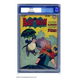 Batman #38 (DC, 1946) CGC VF+ 8.5 Cream to off-white pages. Between issues #19 and #39, Dick Spra...