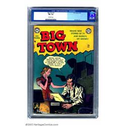 Big Town #1 (DC, 1951) CGC FN+ 6.5 Off-white pages. Like many of DC's stable of artists, Carmine...