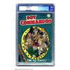 Image 1 : Boy Commandos #8 (DC, 1944) CGC FN/VF 7.0 Cream to off-white pages. A signature Simon and Kirby c...