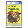 Image 1 : Comic Cavalcade #18 Ohio pedigree (DC, 1946) CGC NM- 9.2 White pages. The valiant turkey doesn't...