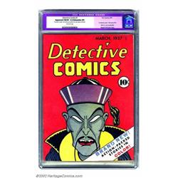 Detective Comics #1 (DC, 1937) CGC Apparent FN/VF 7.0 Extensive (P) Off-white pages. More than a...