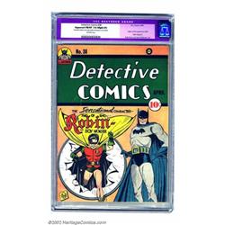 Detective Comics #38 (DC, 1940) CGC Apparent FN/VF 7.0 Slight (P) Off-white pages. The most recen...