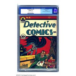 Detective Comics #45 Rockford pedigree (DC, 1940) CGC VF/NM 9.0 Off-white to white pages. The Jok...