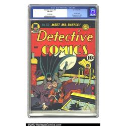 Detective Comics #63 (DC, 1942) CGC VF+ 8.5 Off-white pages. "Terrific" describes Jack Burnley's...